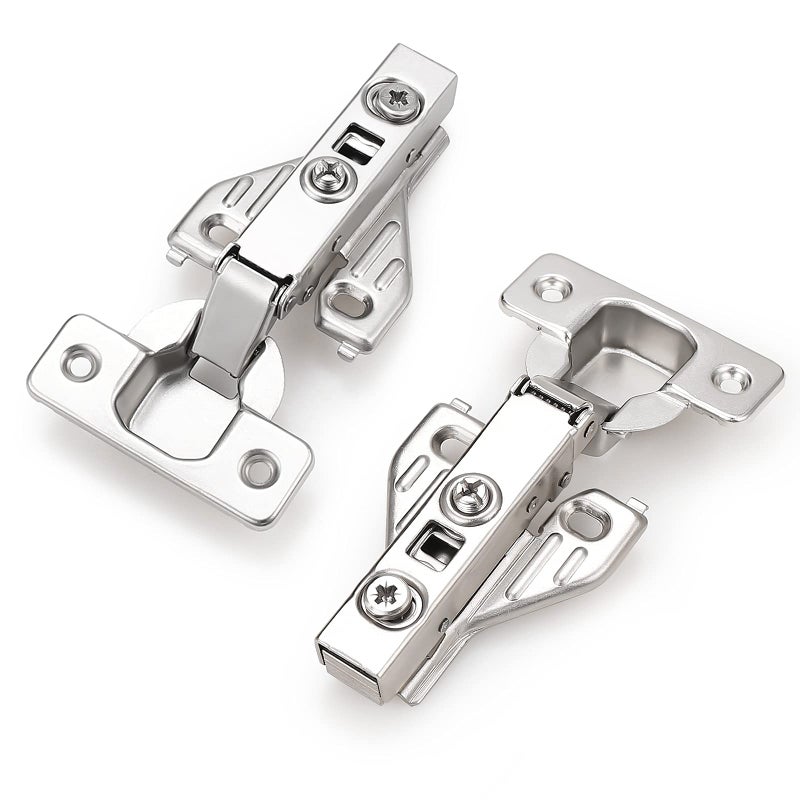 Probrico Full Overlay Soft Closing Clip On Face Frame Mounting Cabinet Hinges,1 Pair - Image 1
